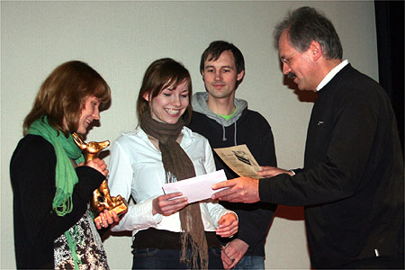 Preis�bergabe an Gesa L�ck